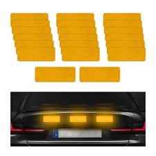 20 Pcs Warning Reflective Stickers Night Visibility Reflector Tape for Bumper