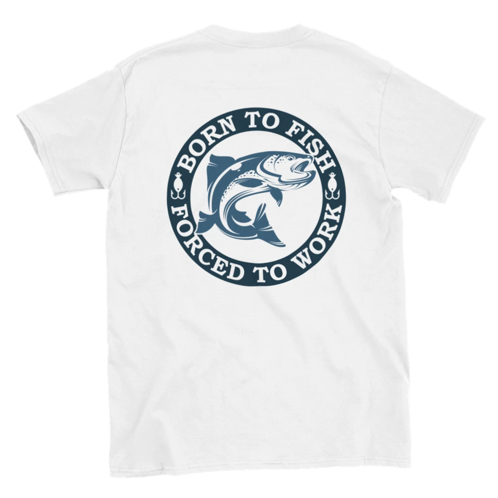 Born to Fish Forced to Work T-shirt
Opens in a new window or tab