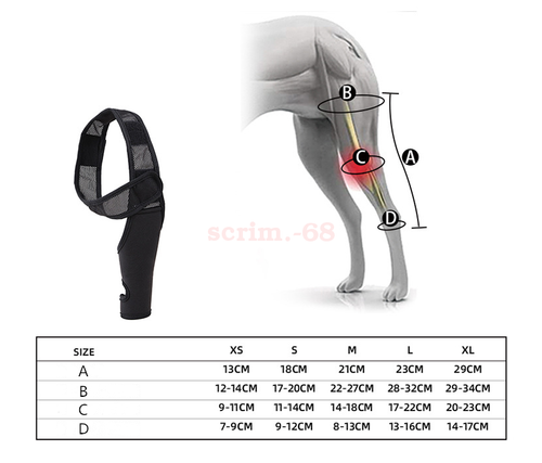 Dog Elbow Protector Pads Dog Legs Protector Dog Knee Brace Protective Sleeve❤❤ - Picture 3 of 78