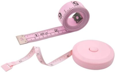 Lot de 2 rubans à mesurer pour le corps, ruban à mesurer doux 