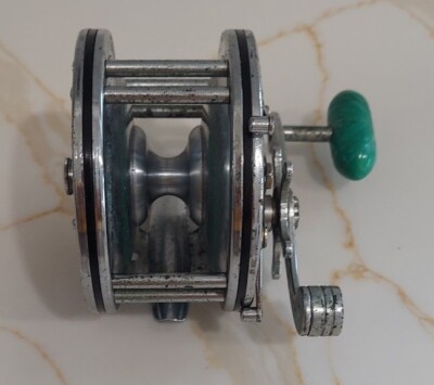 Just Serviced! Penn Super Mariner No 49 Fishing Reel trolling wire line deep sea