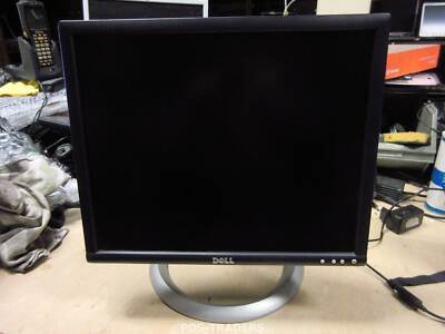 Dell T6117 1905FP 19'' Flat Panel LCD Monitor with standard 1280  1024 DVI VGA