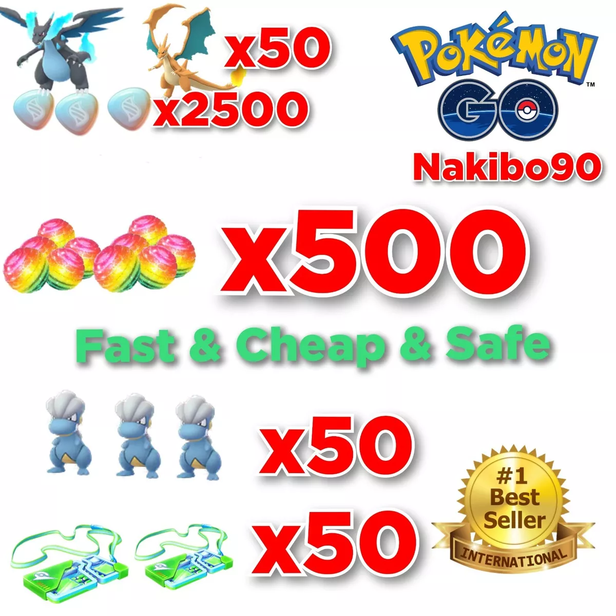 Pokemon go New Promo Code. Get 50 Pokeballs Instantly. 