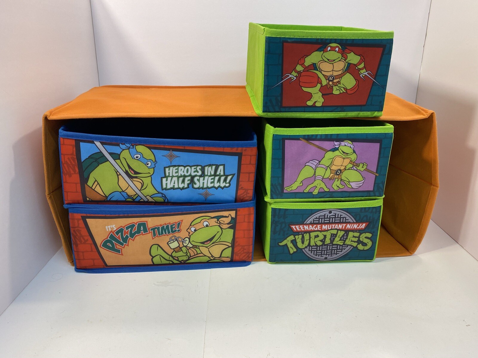 ninja turtle toy organizer