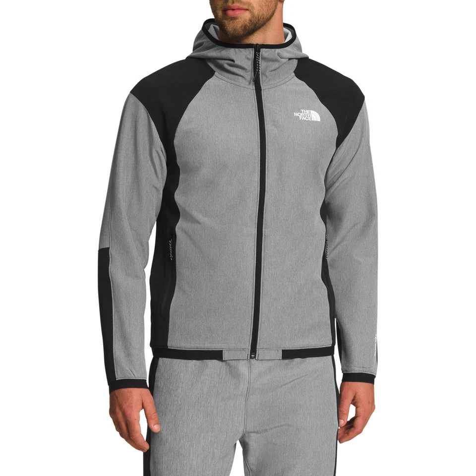 Mens The North Face Tekware Full Zip Fleece Hoodie Top Jacket Coat NF New