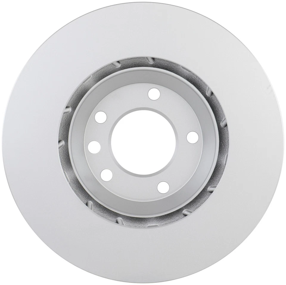 Rotor de freno de disco delantero izquierdo Bosch QuietCast para Audi Q7 2007-2015 2008 2009 2010 Foto 2 de 4