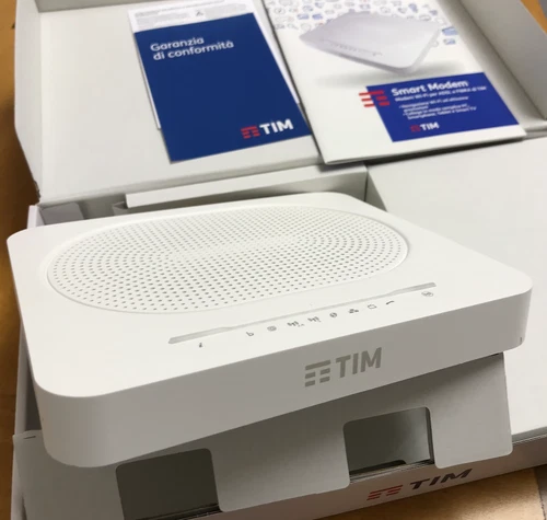 SMART MODEM ROUTER WIFI ADSL FIBRA TIM TG789VAC GARANZIA 2 ANNI -  NUOVO