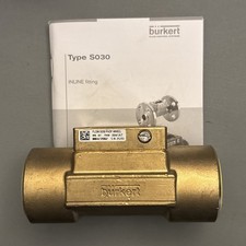 Burkert FLOW S030 PVDF WHEEL S030 Inline Fluid Sensor MS 423982 Paddle Wheel