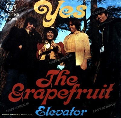 Grapefruit - Elevator / Yes 7'' (VG) .