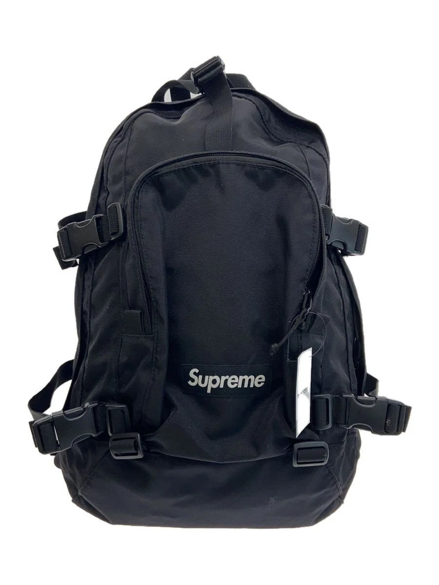 Sac à dos Supreme 19AW nylon noir occasion