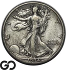 1934-S Walking Liberty Half Dollar, VF+