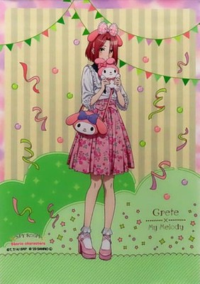 Spy Classroom Grete My Melody B3 Tapestry Sanrio Collaboration