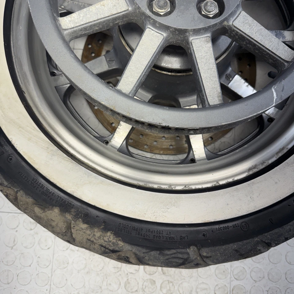 2006 02-09 Yamaha Road Star XV1700 задний обод колеса видео 16x3,5 OEM прямой - Изображение 2 из 4