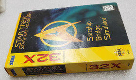 Star Trek Starfleet Academy Sega 32x Game - Authentic Complete in Box CIB