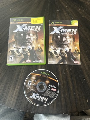 XBOX Game X-Men Legends II Rise Of Apocalypse CIB Complete In Box 