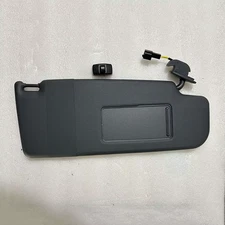 Front Sun Visor with Mirror Black Cover for VW Golf 4 Jetta Bora MK4