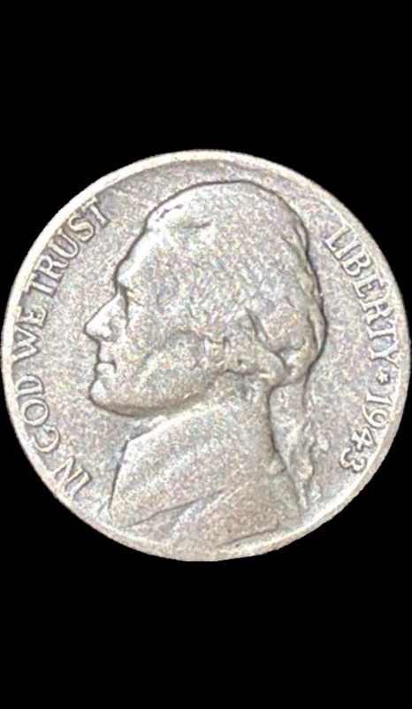 USA Jefferson Nickel•1943-P