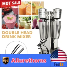 Commercial Milkshake Machine Drink Mixer Milk Shaker Maker Smoothie Blender 360W