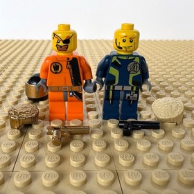 LEGO Agents: Gold Tooth + Agent Swipe, GUNS, agt007, agt021, 8967, GETAWAY 2009