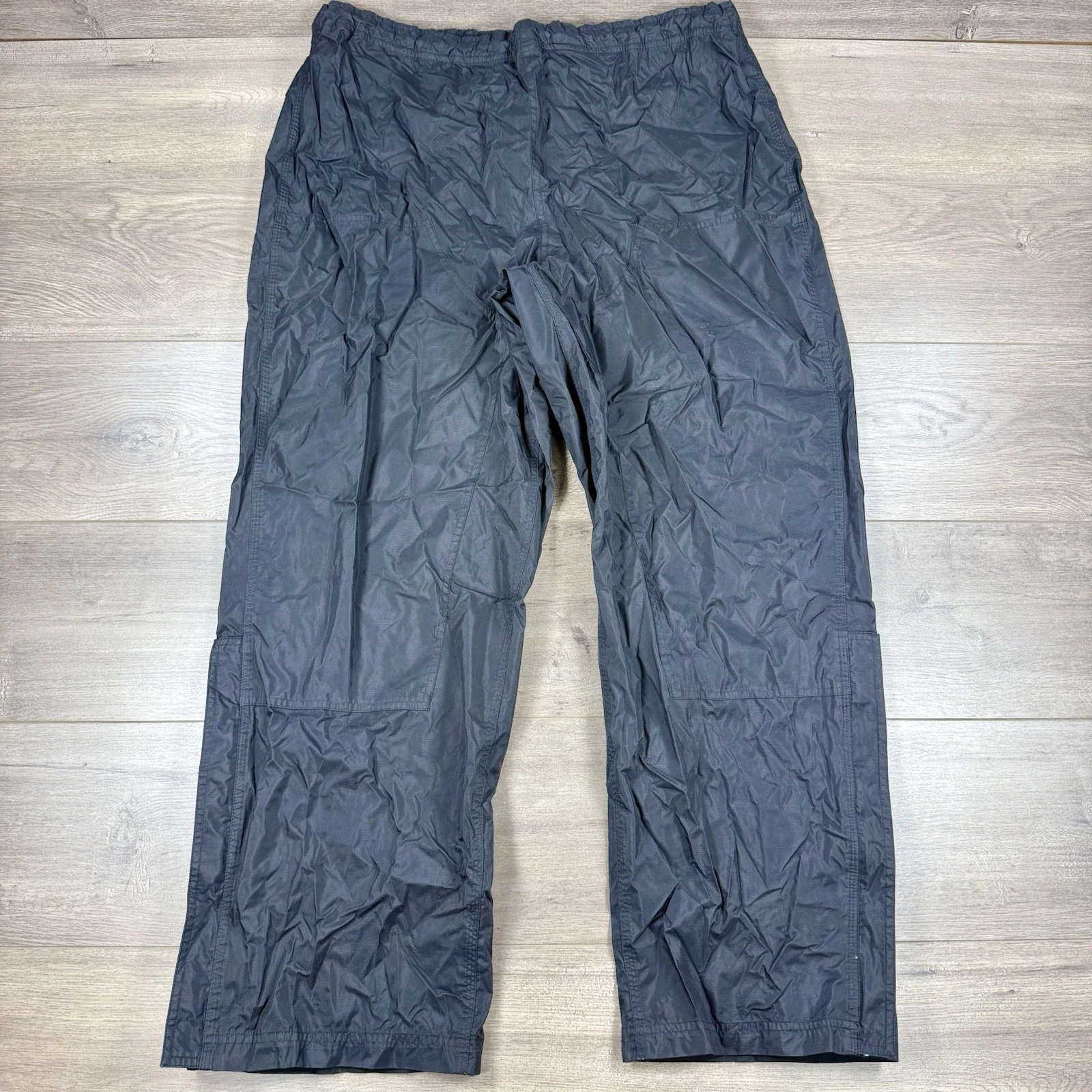 Carhartt Huron Pants Nylon Windbreaker Lightweight Ripstop Men’s Large Black