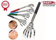 Extendable Back Scratcher Stainless Steel Skeleton Hand Telescopic Itch Relief