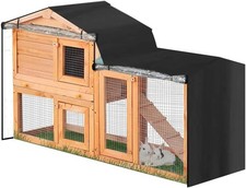 Rabbit Hutch Thermal Cover Waterproof Winter Protection 71x20x34in
