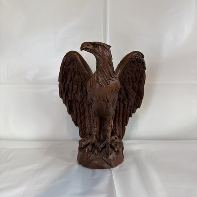Vintage American Bald Eagle Figurine Red Mill Manufacturing Made in USA 6.5''