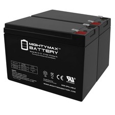 Mighty Max 12V 10AH SLA Battery Replacement for CyberPower PP1500T - 2 Pack