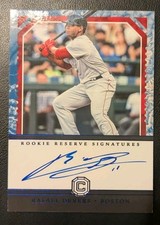 2018 Panini #RRS-RD Rafael Devers Rookie Reserve Signatures #/49  Auto