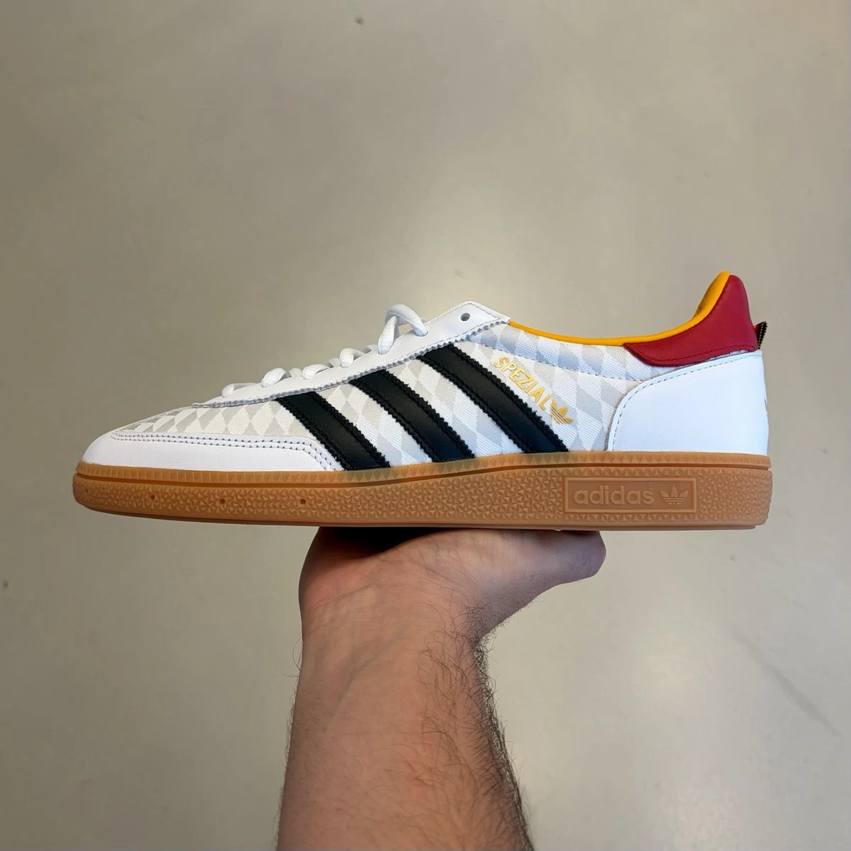 adidas Handball Spezial White Black Bold Red for Sale
