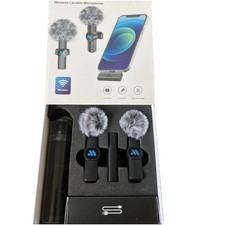 NEW Leettus Lavalier Wireless Microphone for iPhone, Android, YouTube, TikTok