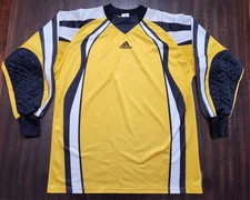 Adidas Goalie Goal Keeper Jersey Mens Yellow