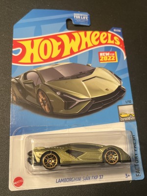 HOT WHEELS GREEN LAMBORGHINI SIAN FKP 37 NIP
