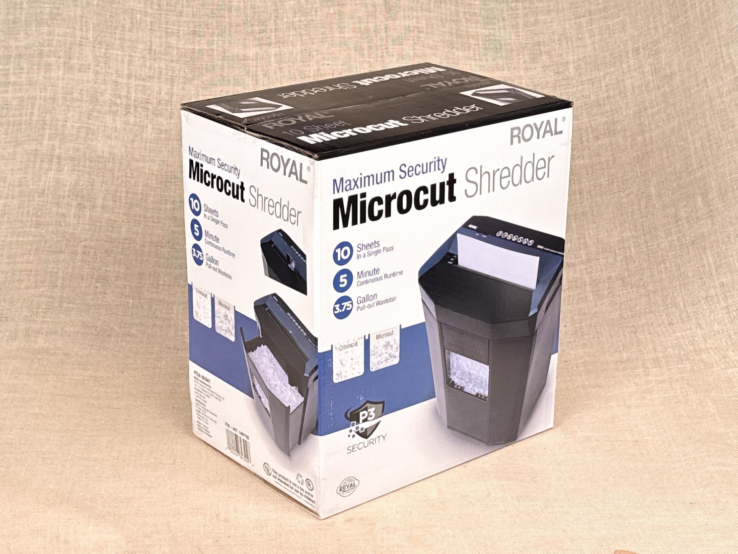 Royal 1005MC Paper Shredder, Brand New in Sealed Box