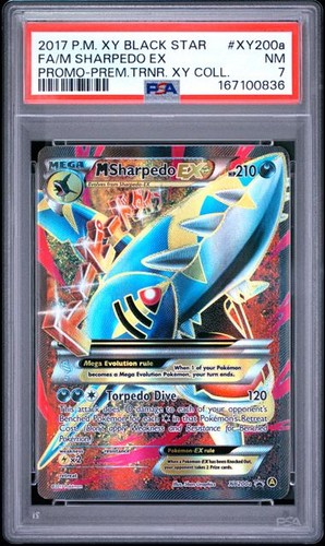 M Sharpedo-EX graded PSA 7 for sale on eBay