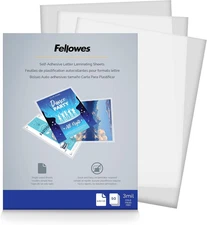 Laminating Sheets Self Adhesive 9X12 3 Mil Gloss 50 Pack (5221502)