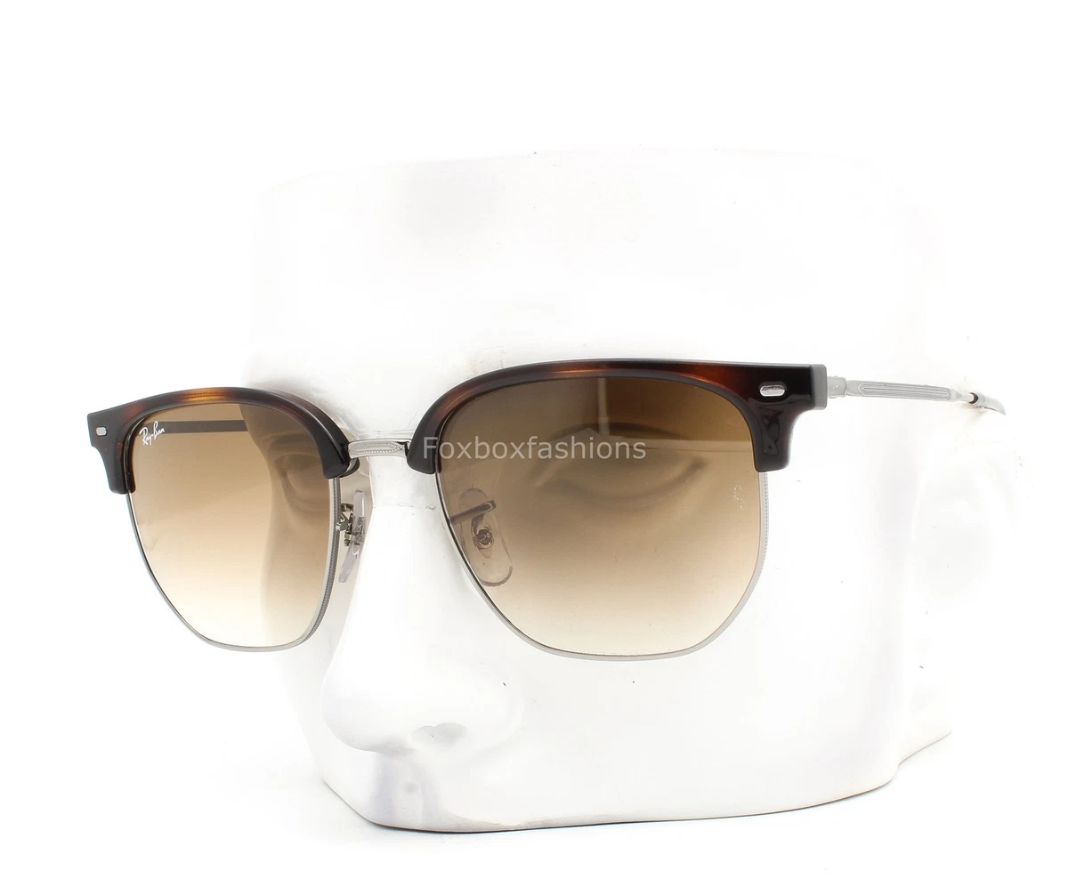 Ray-Ban Clubmaster Brown Brown Sunglasses for Men for sale | eBay