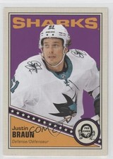 2019-20 O-Pee-Chee Retro Justin Braun #336 l4l