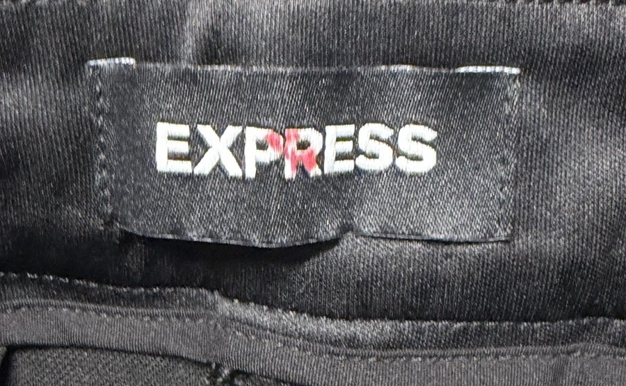 NWT Express Columnist Womens Black Barely Boot High Rise Pants Slacks Size 12R - Image 3 of 4