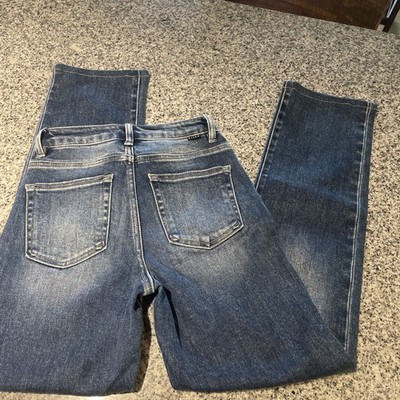 Risen straight leg jeans size 24 0