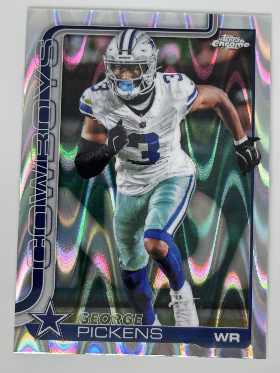 George Pickens RayWave Refractor 2025 Topps Chrome #80 | eBay