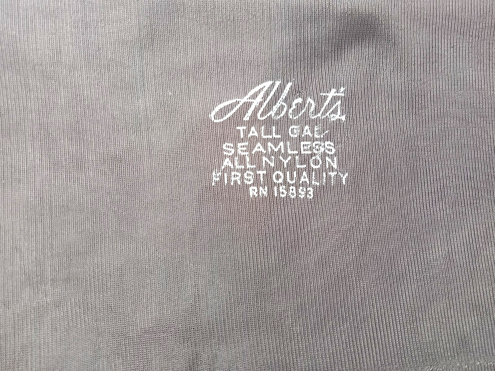 SZ 11 LONG VTG FLAT KNIT NYLON GARTER STOCKINGS 13 PRS SEXY RHT HOSIERY LINGERIE