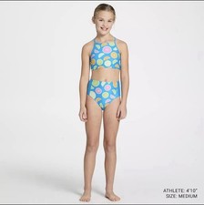 DSG Girls' Strappy Halter Swim size medium : 43meb
