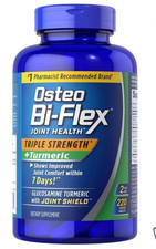 Osteo Bi-Flex Triple Strength with TURMERIC / 220 ct. / NEW SEALED / Exp 2027