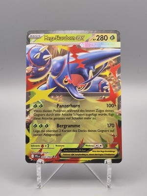 Mega Skaraborn EX 004/094 Double Rare Pokemon Karte Fatale Flammen Near Mint