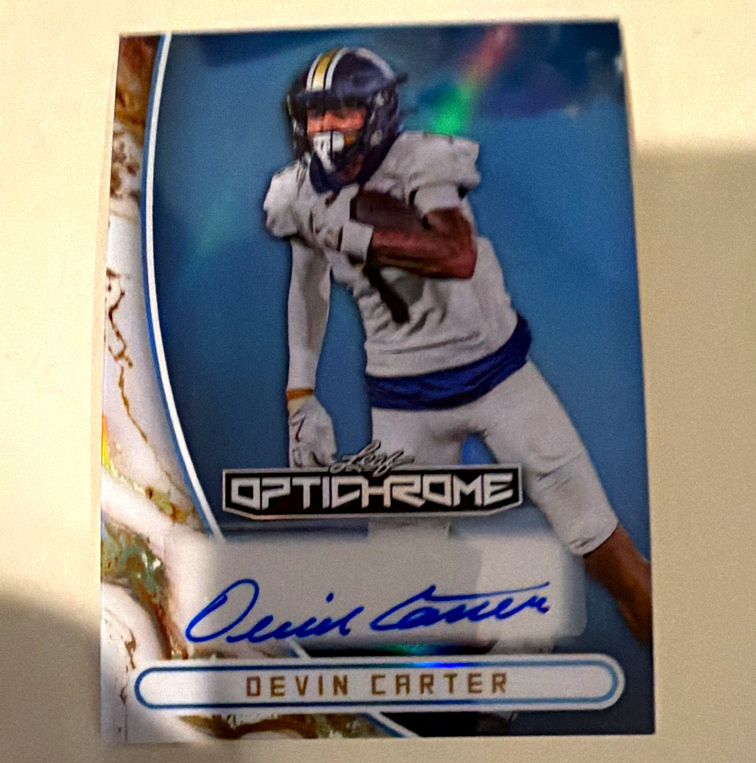 Leaf 2026 Optichrome Devin Carter Providence Friars Auto #BA-DC1 NCAA