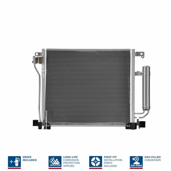 Kondensator Klimaanlage ** First FIT ** Nissens 940555 FüR Pulsar C13 F15 Juke-image