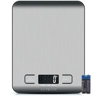 Digitale KüChenwaage Edelstahl UltradüNn 5Kg-1G FüR PräZises Wiegen