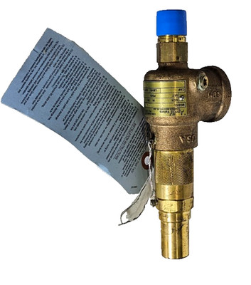 Apollo 511DCDJMAA0090 Dual Orifice Relief Valve, Bronze,  1/2x3/4'', MNPT/FNPT