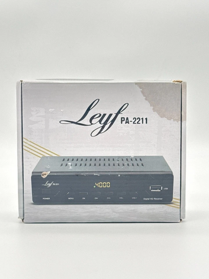 LEYF PA-2211 Decoder DVB-T2 Full HD 1080p HDTV, DVB-T/T2, Scart, USB - Bild 2 von 4